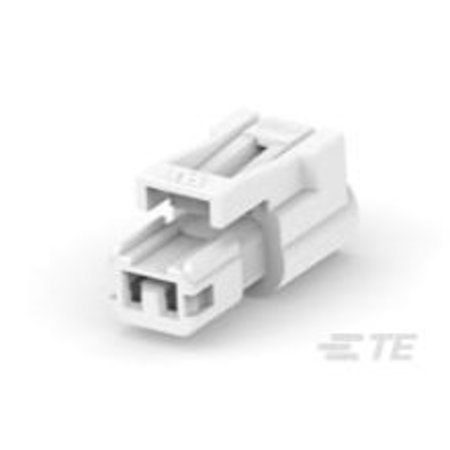 TE CONNECTIVITY Board Connector, 2 Contact(S), 1 Row(S), Female, Natural Insulator, Plug 2321918-2